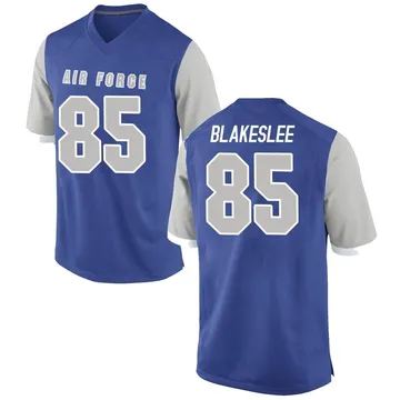 Mitchell Blakeslee Air Force Falcons Men's Royal Game Football College Jersey