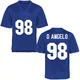 Rocco D'Angelo Air Force Falcons Youth Royal Blue Game Football College Jersey