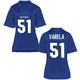 Rudy Varela Air Force Falcons Women's Royal Blue Game Football College Jersey