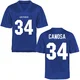 Vinnie Canosa Air Force Falcons Men's Royal Blue Game Football College Jersey