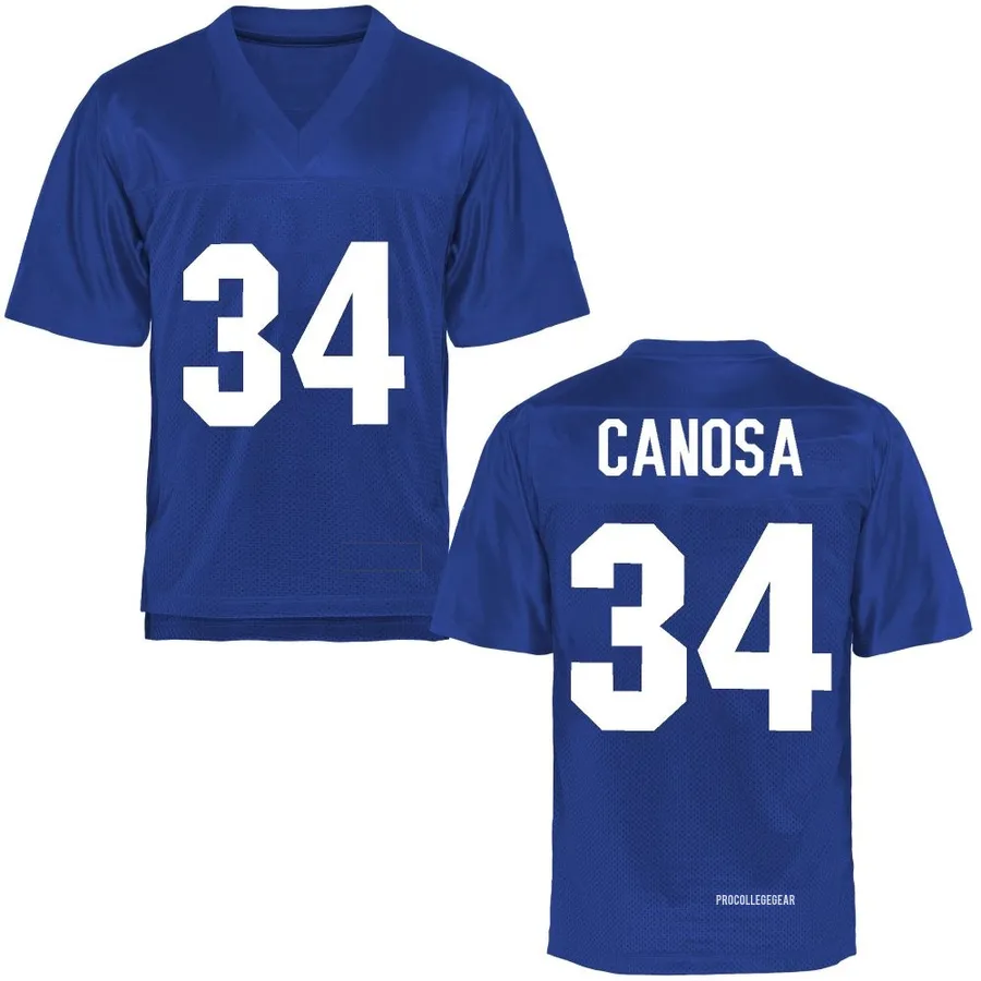Vinnie Canosa Air Force Falcons Youth Royal Blue Game Football College Jersey